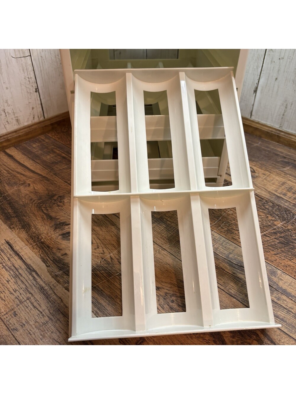 YouCopia Spice Stack Rack Organizer 18 Full Size Bottle Jar Capacity 3 Drawers - Picture 3 of 14